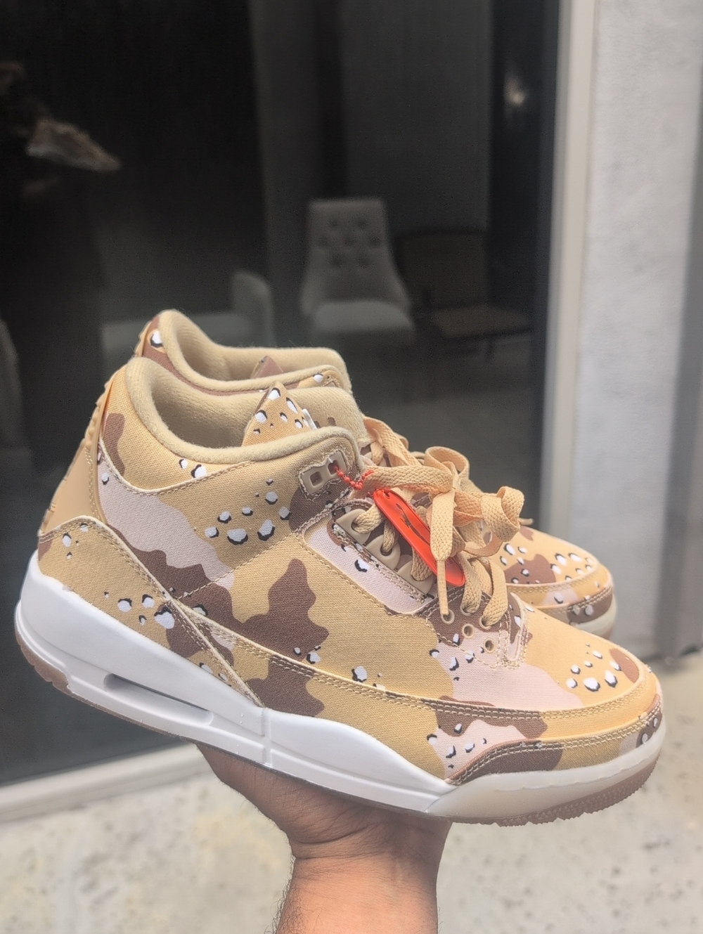 Nike WNBA x Women's Air Jordan 3 Retro 'Desert Camo' (HM4301-200) Size 8 NWOB